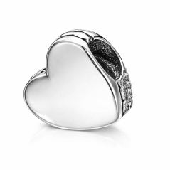 Charms srebrne serce 8000137904