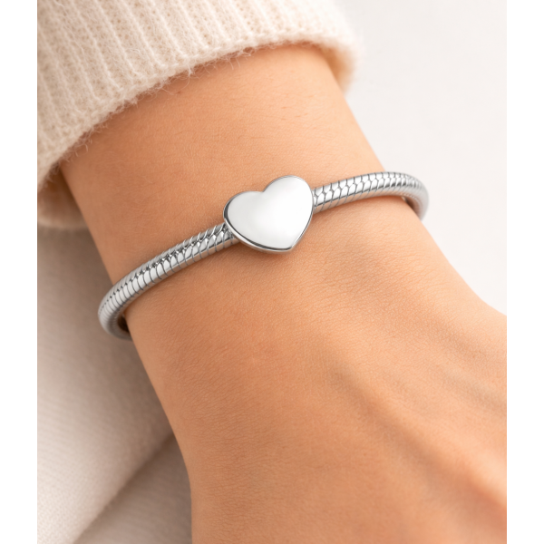Charms srebrne serce 8000137904