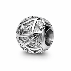 Charms srebrne listki