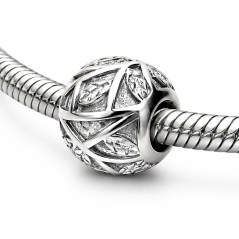 Charms srebrne listki