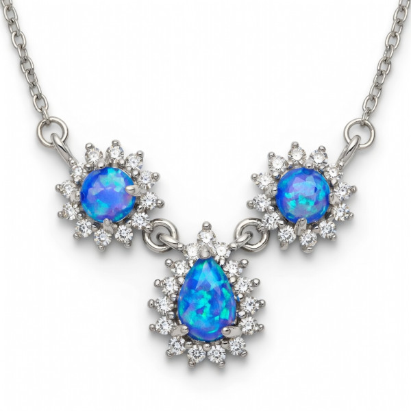 Naszyjnik opal - 8000137991
