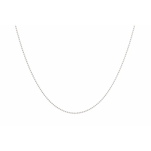 Łańcuszek splot kulki 45cm