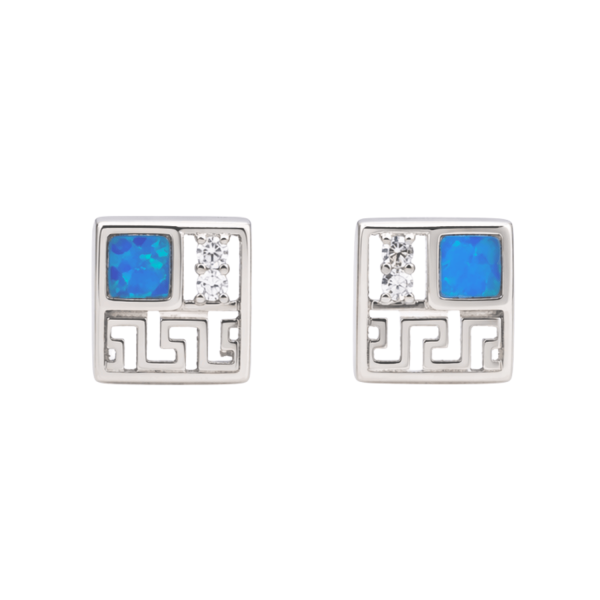 Kolczyki srebrne opal 1000186733