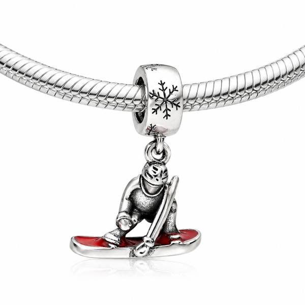 Charms snowboardzista