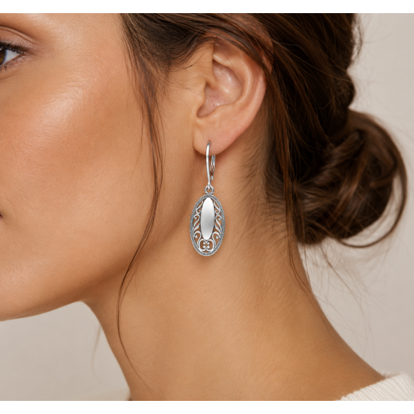 Kolczyki srebrne owalne 1000189916